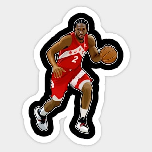 Kawhi Leonard Moves The Ball Sticker